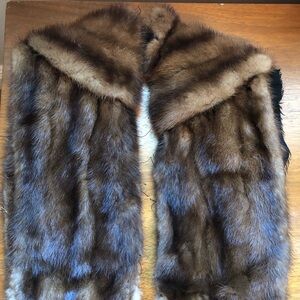 Real Mink Circular Fur Pieces (2)